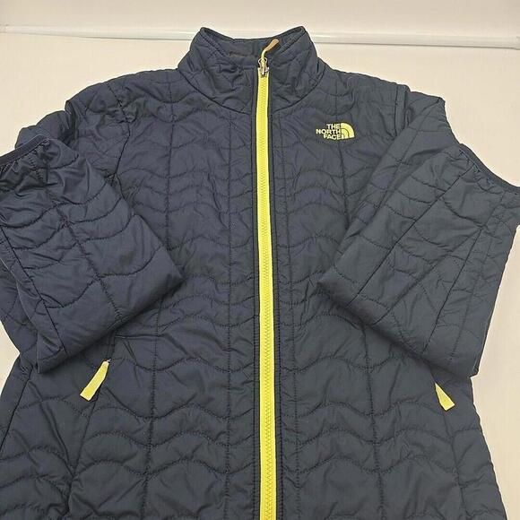 The North Face Retro Puffer High‎ Collar Quilted Athletic Jacket M - Picture 5 of 14